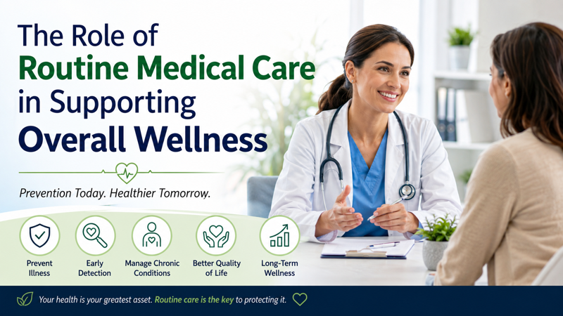The Role Of Routine Medical Care In Supporting Overall Wellness